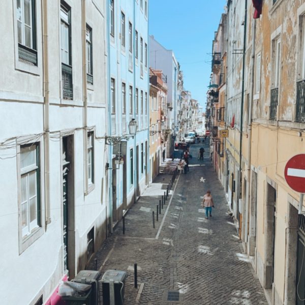 moving to portugal | street in lisbon